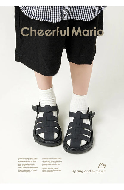 Cheerful Mario Children's New Summer Casual Sandals