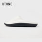 UTUNE Men's Colorblock Thick-Soled Slippers Ergonomic Design