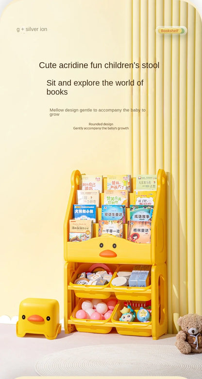 Kids Cute Book Shelving and Organizer