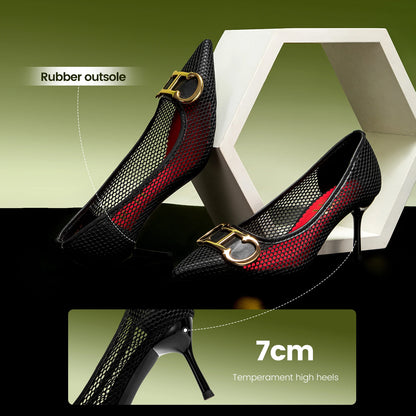 CH 2025 Edition Hollow Business /Evening High Heels Shoes