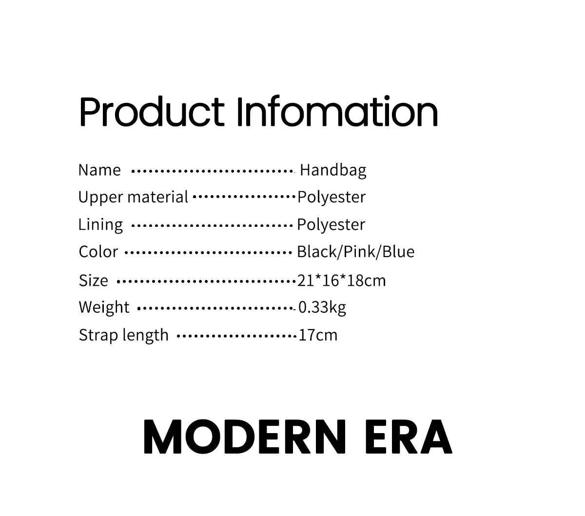 CHCH Two-tone Leather Bucket Handbag