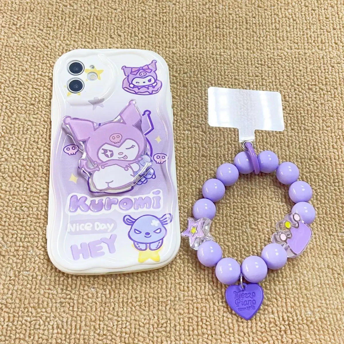 Sanrio Phone Case with Holder For iPhone