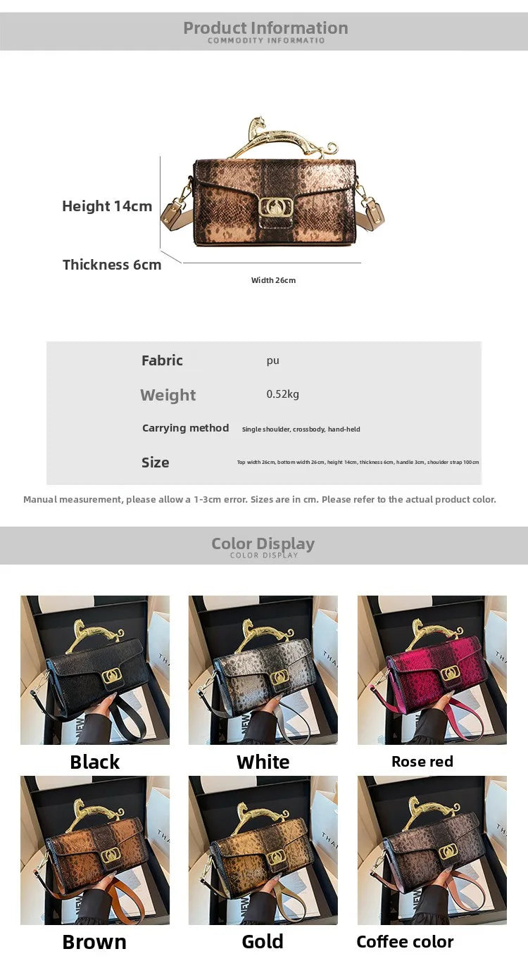 Insular Gradient Color Ladies Crossbody Bag / Handbag