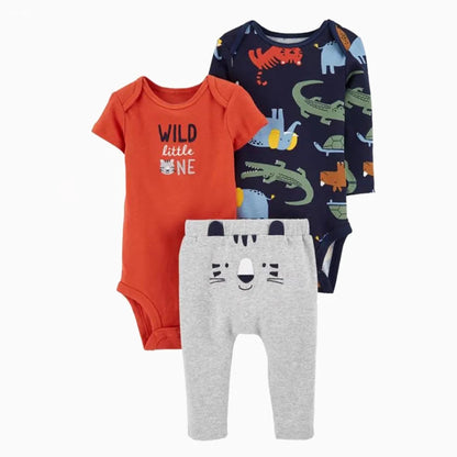 3Pcs Animal Prints Set