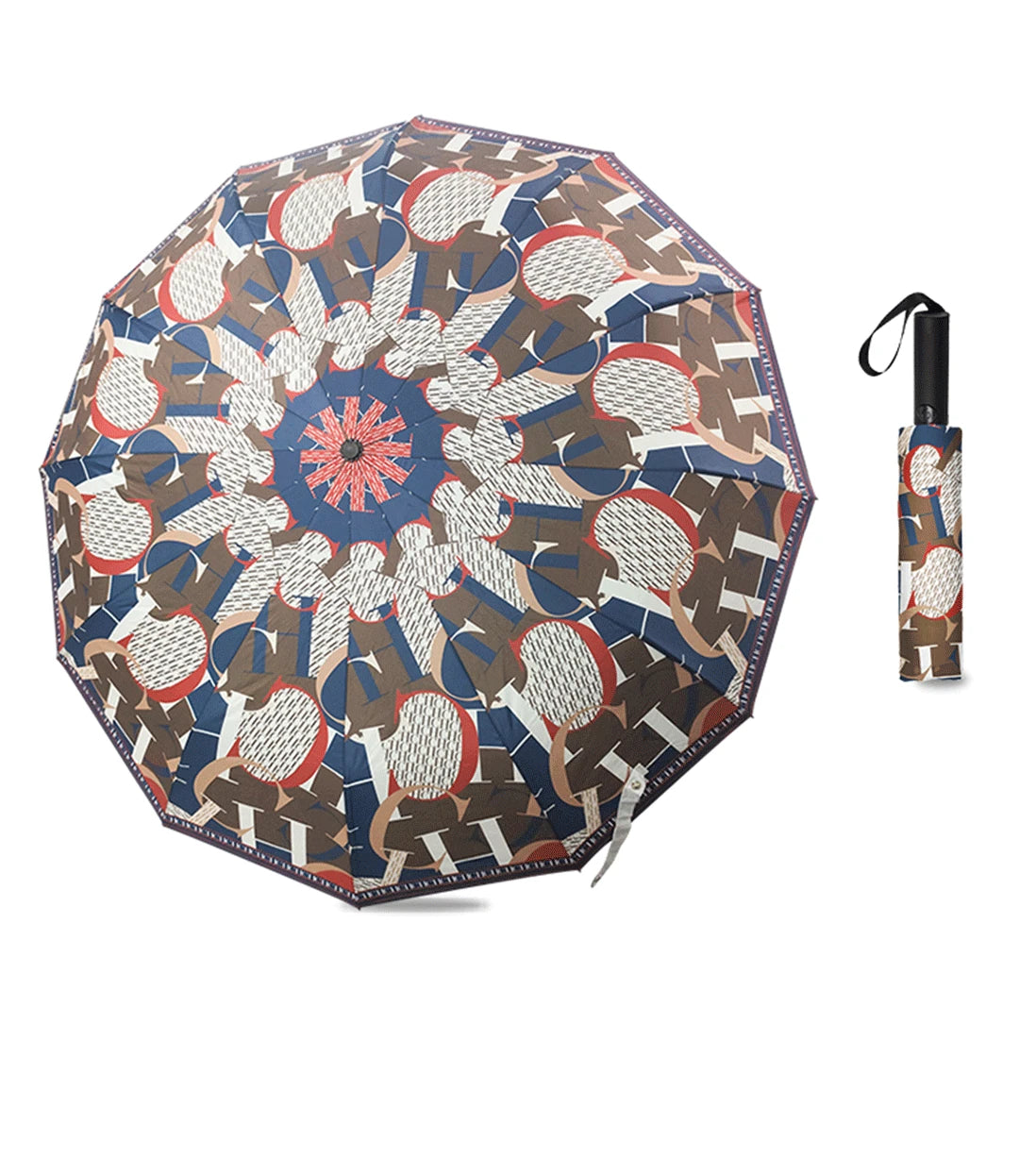 CH Vintage Print Umbrella