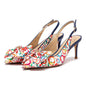 CH Elegant Bow Pointed Sandals