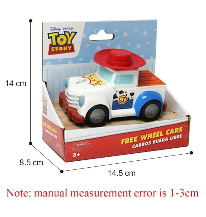 Disney Toy Story Model Inertial Pull-back Free Wheel Car