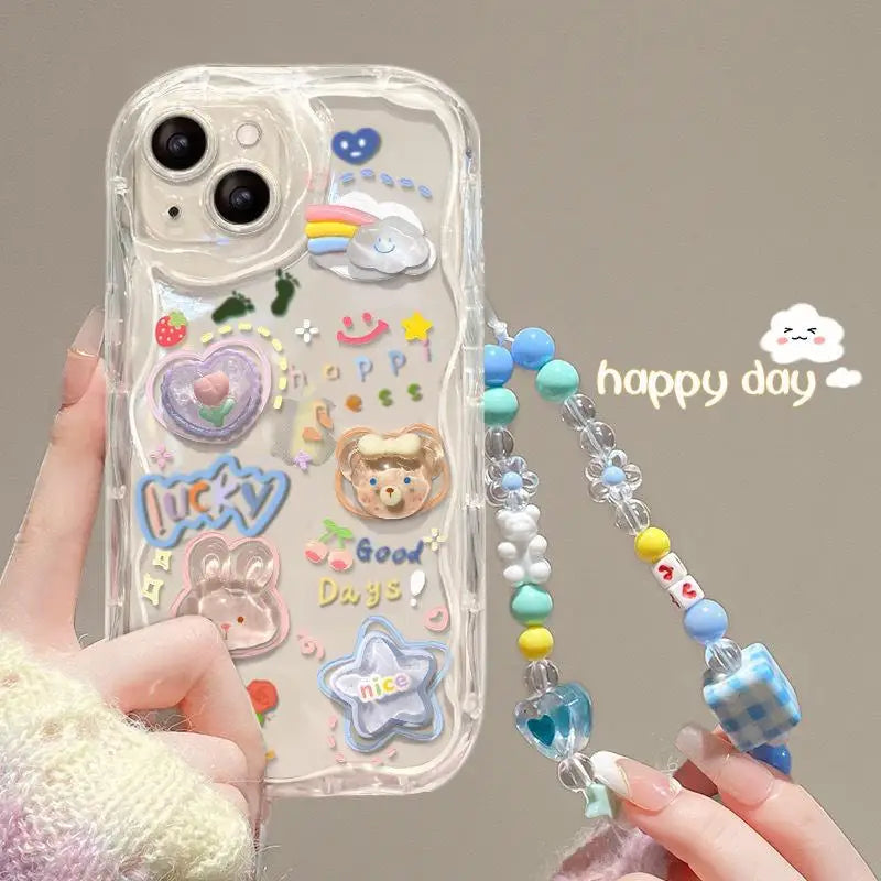 Graffiti 3D Cartoon Phone Cases - Note 12 Pro Plus 5G