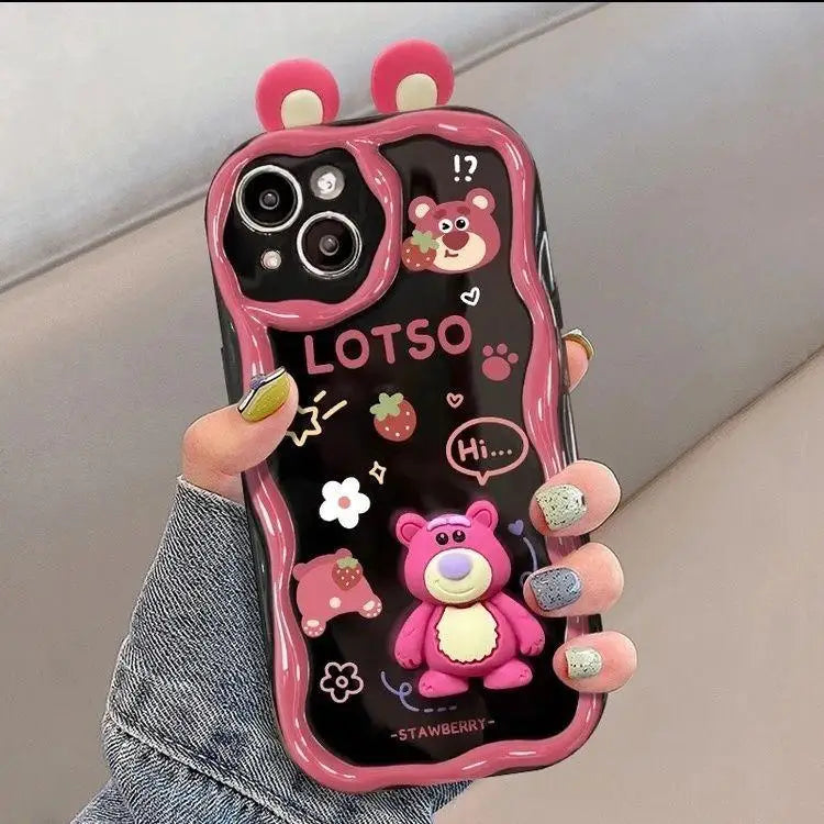 Strawberry Lotso Bear Phone Case (Note 12 Pro Plus 5G , Note 13 Pro Plus 5G)