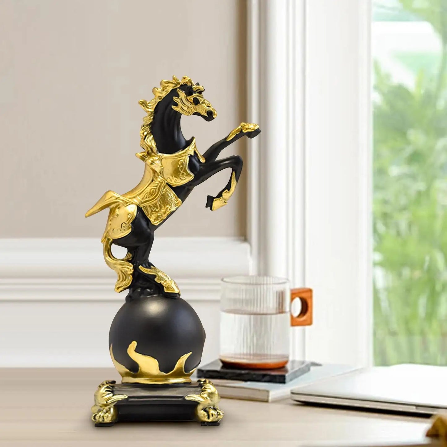 Horse Decorative Statue Resin Nordic Style