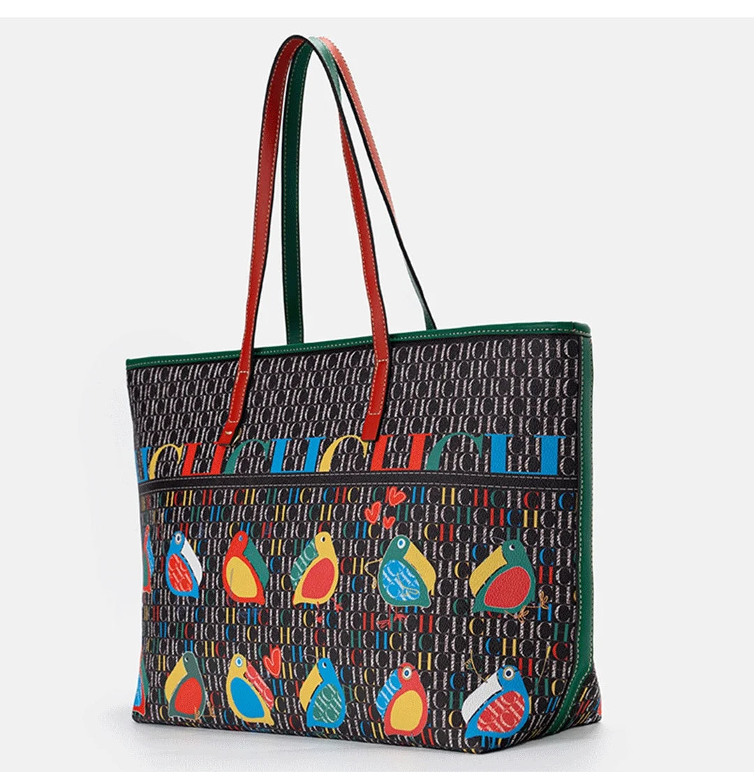 CH Women's  Large Shopping Shoulder  Bag