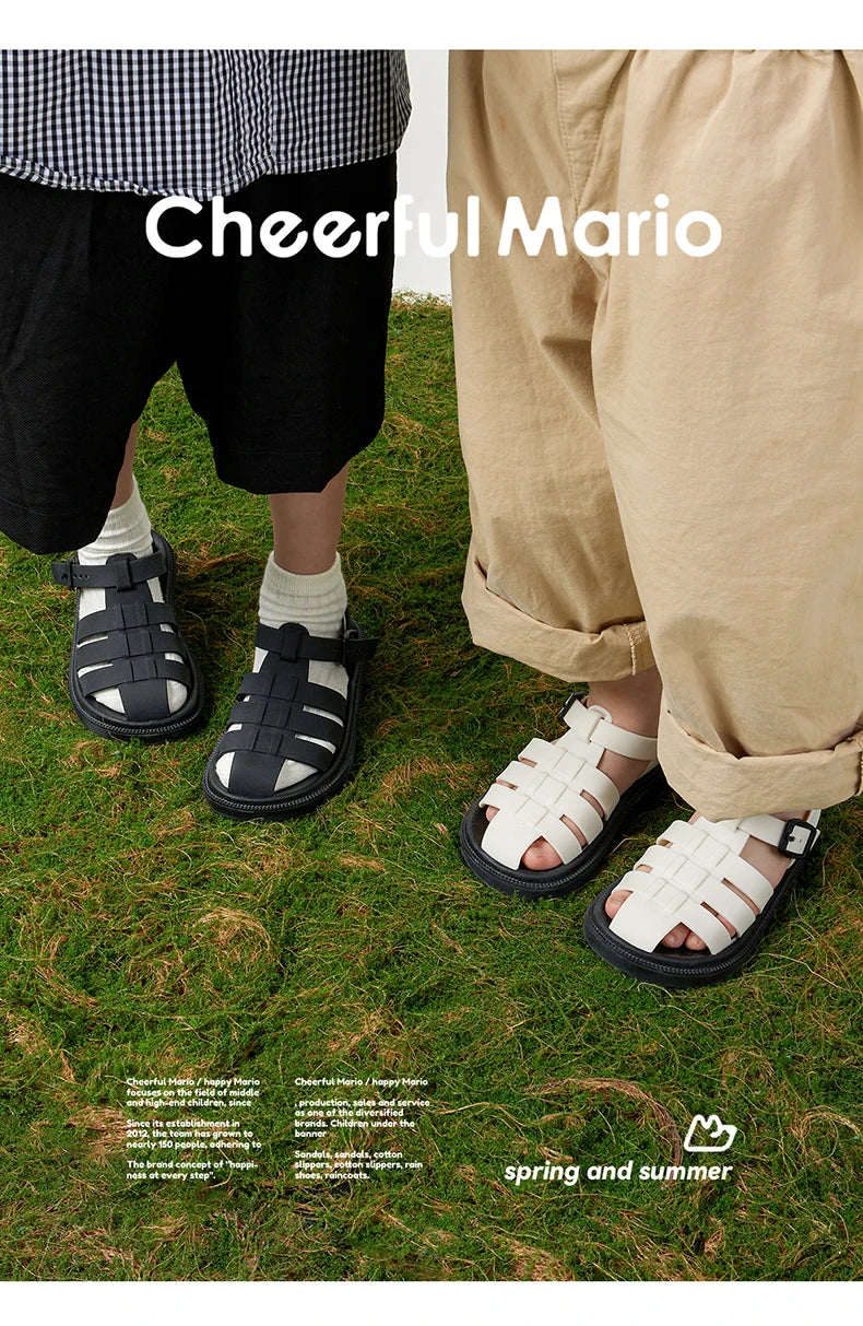 Cheerful Mario Children's New Summer Casual Sandals