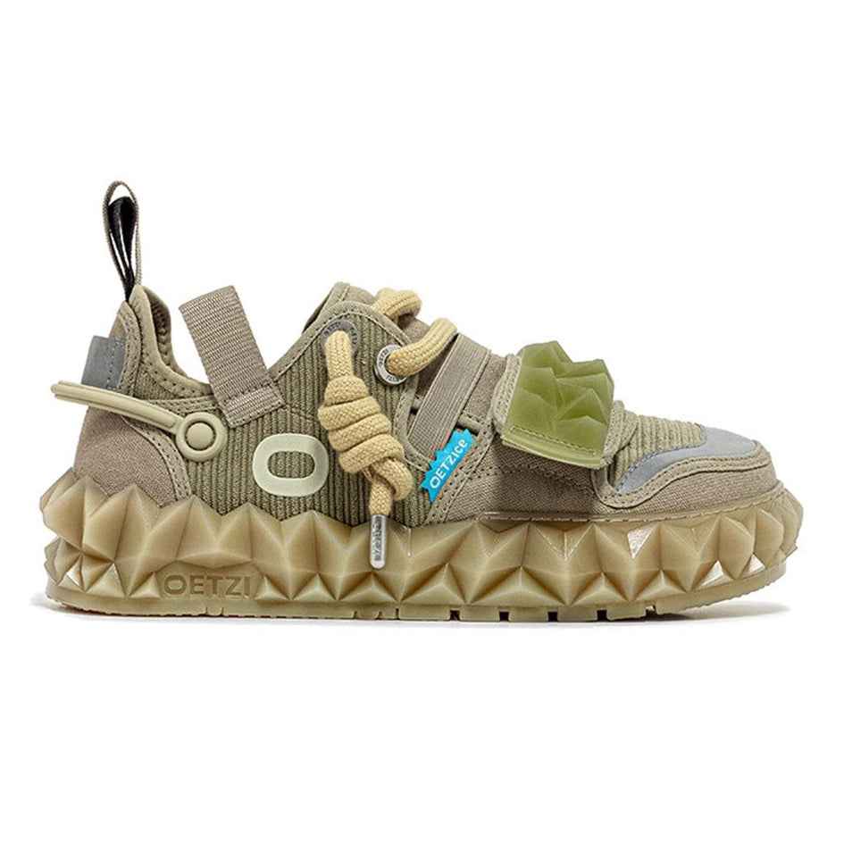 OETZI丨Ötzi Ugly-Cute Platform Sneakers-Green