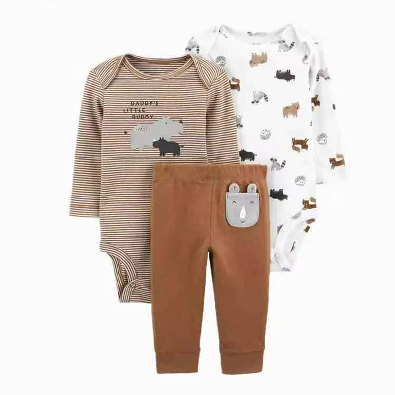 3Pcs Animal Prints Set