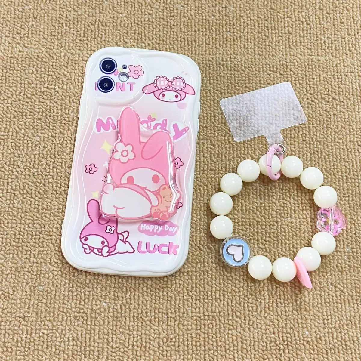 Sanrio Phone Case With Holder For iPhone