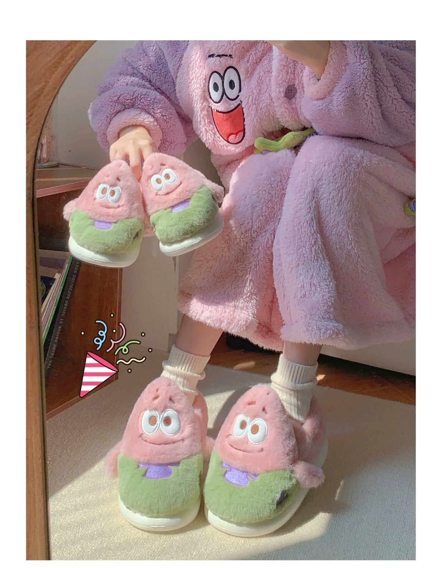 SpongeBob / Patrick Star Slippers