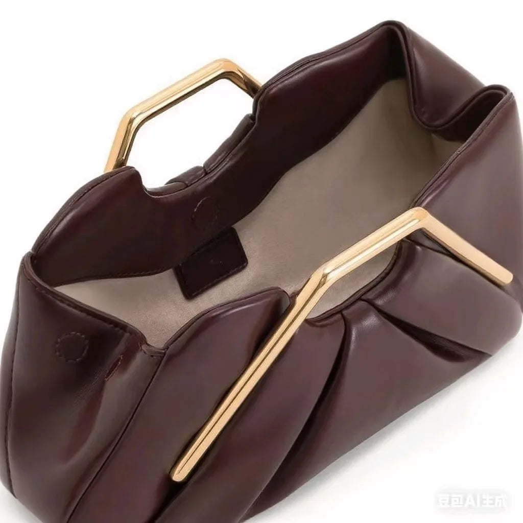 Soft Brown Cloud Hand Bag