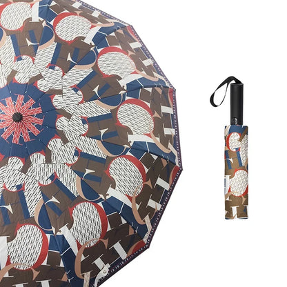 CH Vintage Print Umbrella