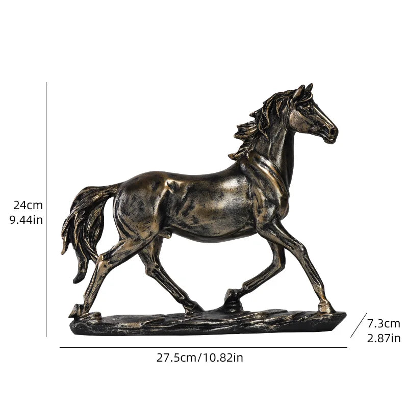 Horse Sculpture Home Decoration
