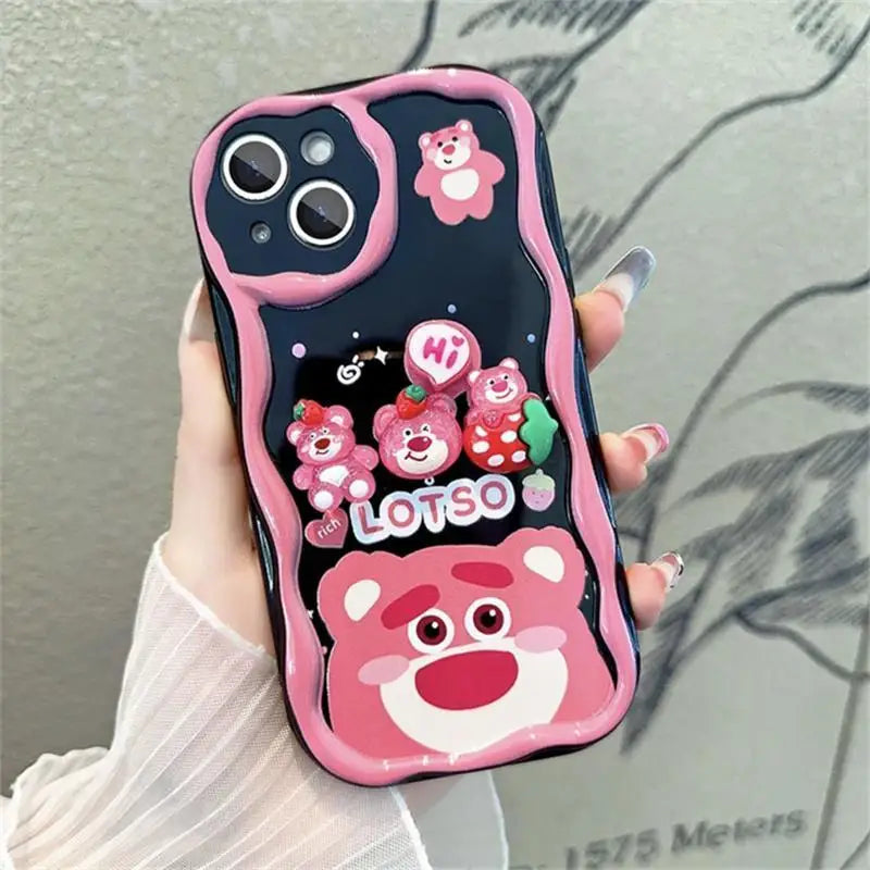 Strawberry Lotso Bear Phone Case (Note 12 Pro Plus 5G , Note 13 Pro Plus 5G)