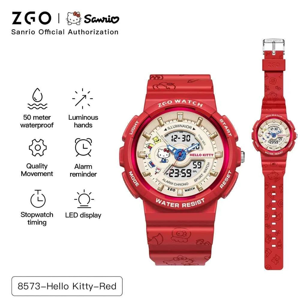 ZGO Sanrio Multifunction Sports Digital Watch