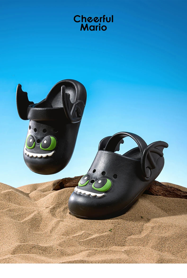 Cheerful Mario Summer Children  Monster Slipper