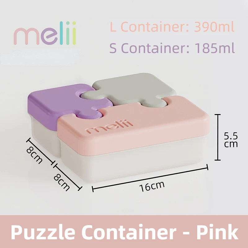 Melii Puzzle Container Fruit Lunch Box