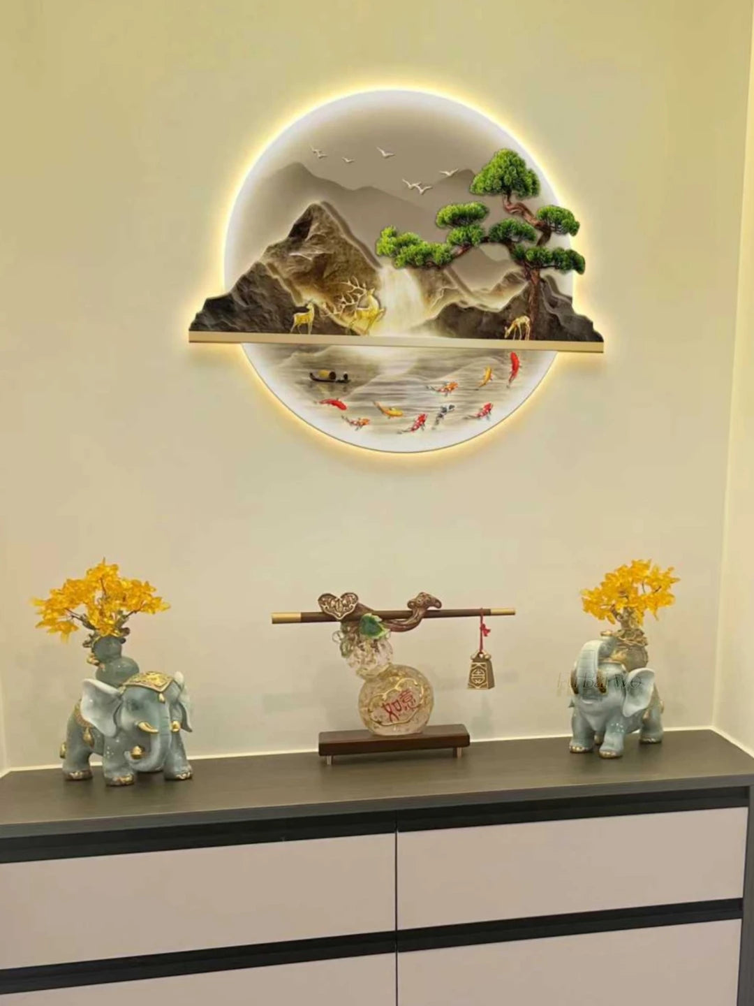 Chinese Style Wall Decoration Mural Lamp