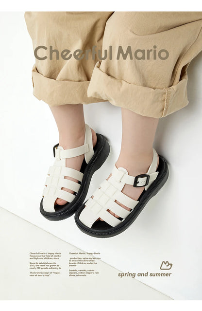 Cheerful Mario Children's New Summer Casual Sandals