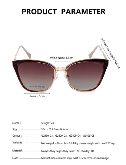 CH Ladies Gradient Luxury Sunglasses