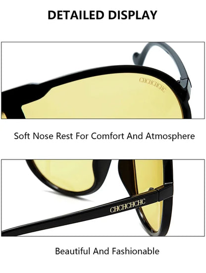 CH Large Frame Colored Sunglasses