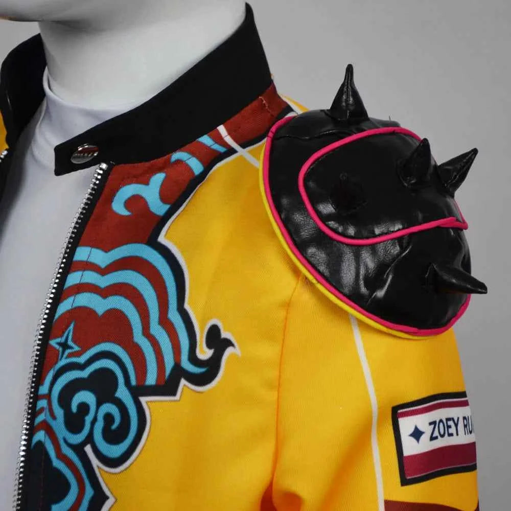 Children Cosplay Performance Costume Outfit K-POP Rumi Group Concert Halloween Clothes Earring Accessory Outfit Size 110-160