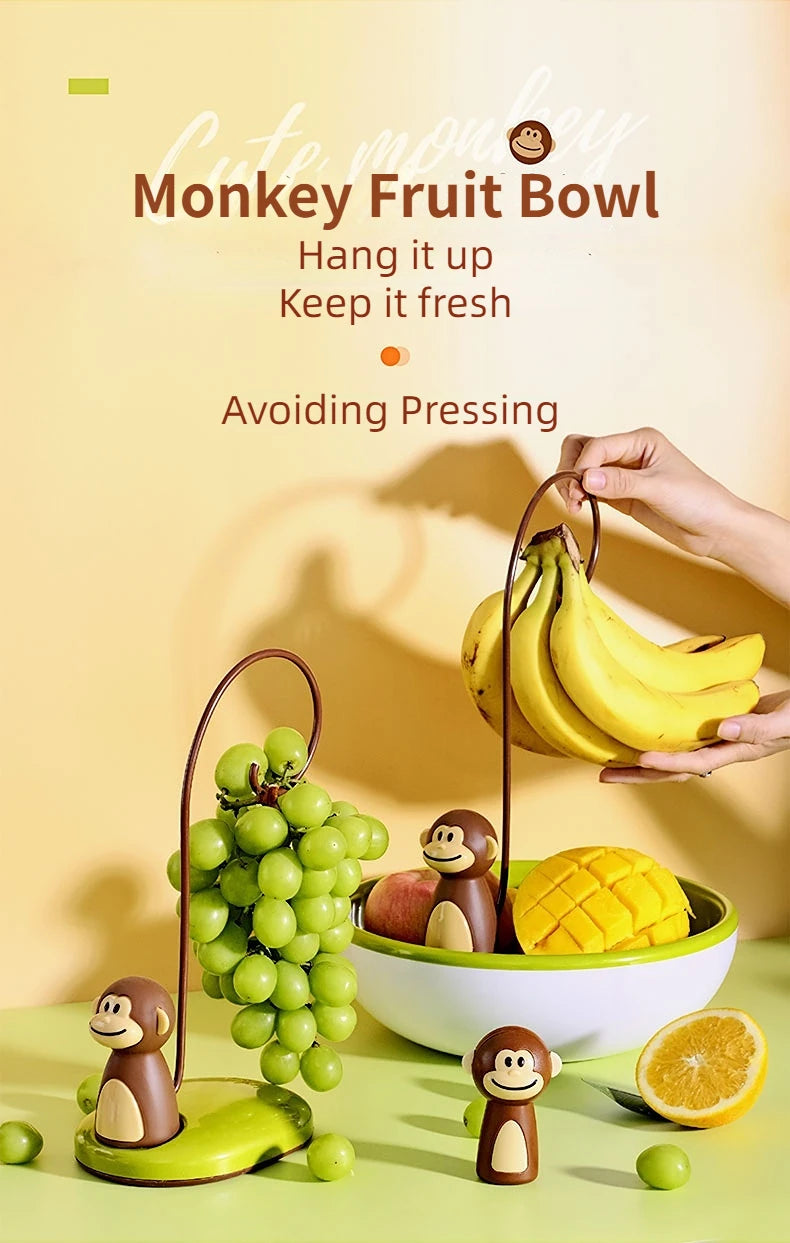 Joie Monkey Series - Banana hanger / Fruit Bowl / Timer / Measuring Spoon / Banana Holder / Clipsr