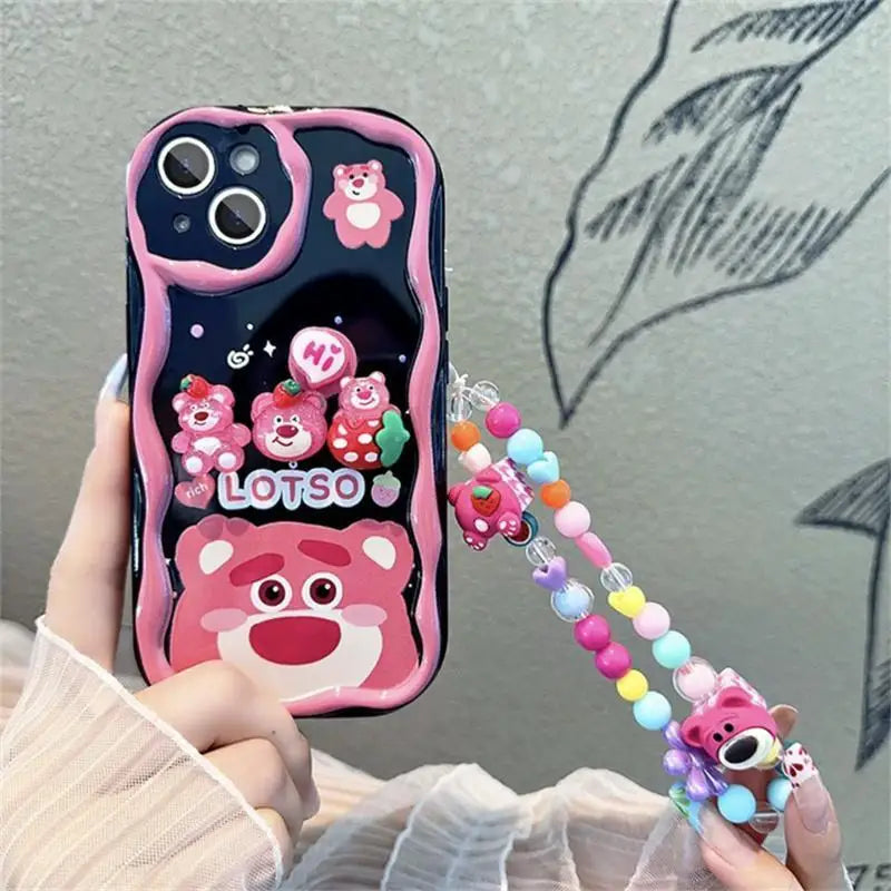 Strawberry Lotso Bear Phone Case (Note 12 Pro Plus 5G , Note 13 Pro Plus 5G)