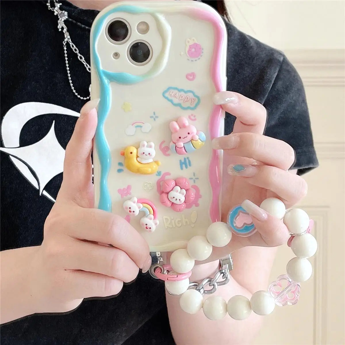 Graffiti 3D Cartoon Phone Cases - Note 12 Pro Plus 5G