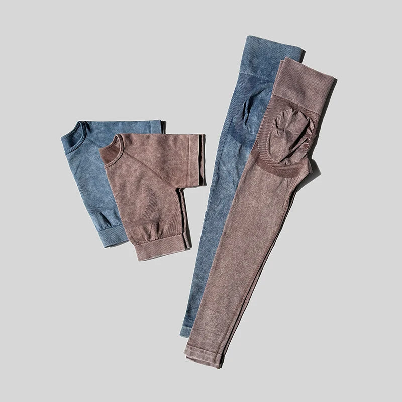 Women Activewear Tummy Control Sportswear  2 Pieces Set