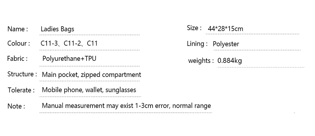 CH Shopping| Large Shoulder Bag