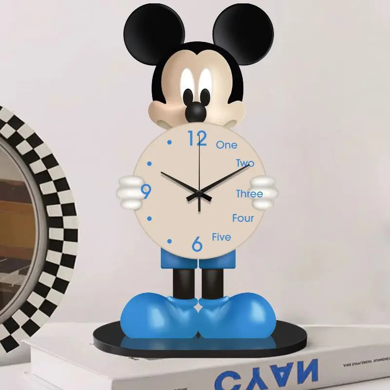 Disney Mickey Mouse Clock Wooden