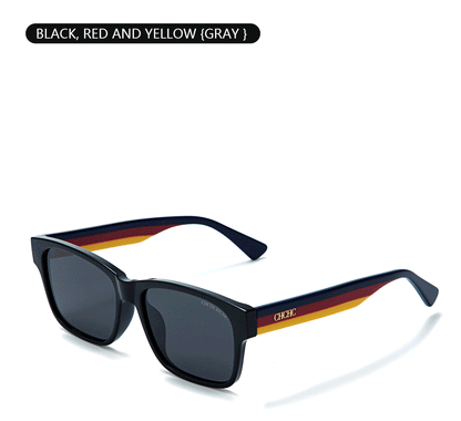 CH Square Frame Casual Style Sunglasses