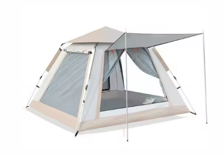 Green Automatic Hexagonal Tent