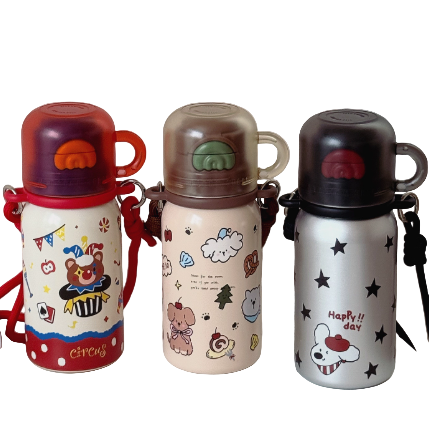 500ml Retro Frosted 316 Stainless Steel Water Bottle