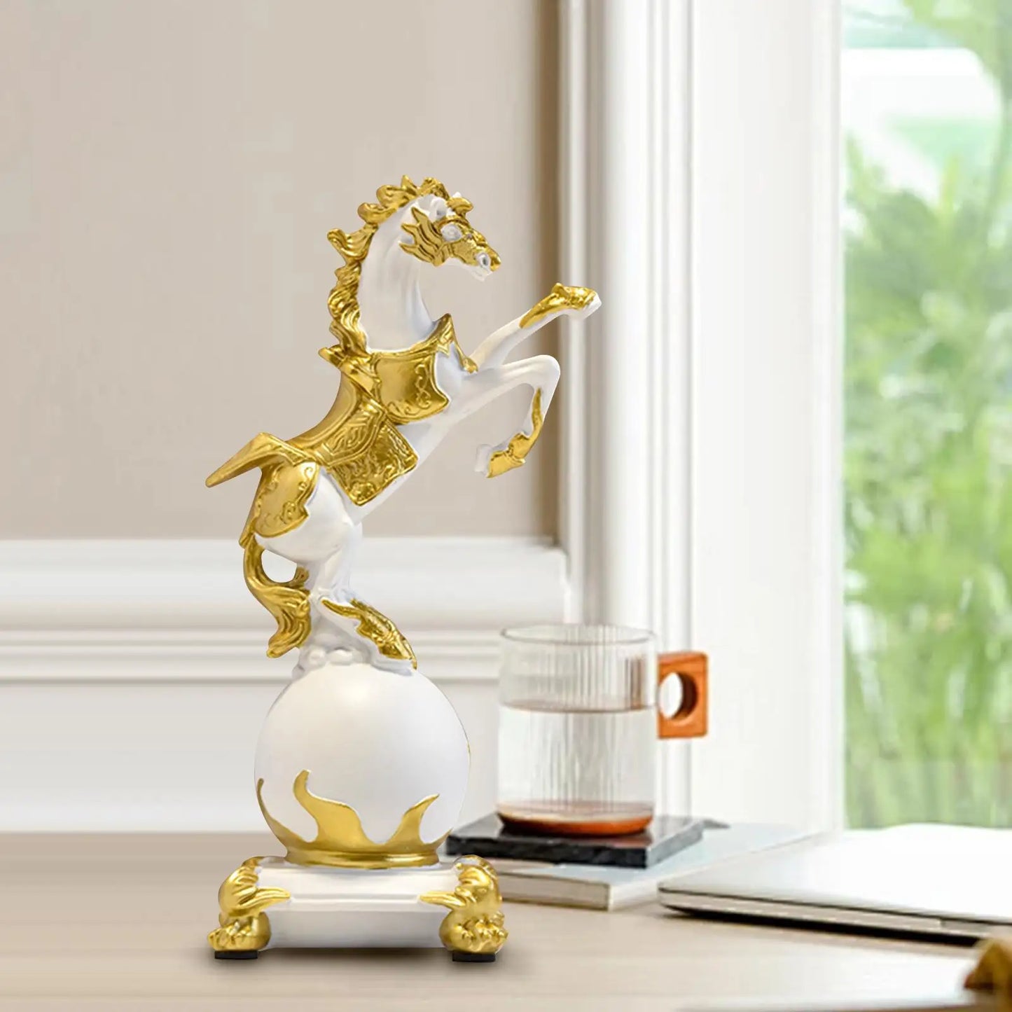 Horse Decorative Statue Resin Nordic Style