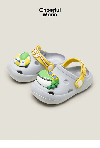 Cheerful Mario Sandals Animals