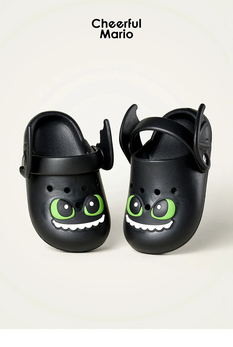 Cheerful Mario Summer Children  Monster Slipper