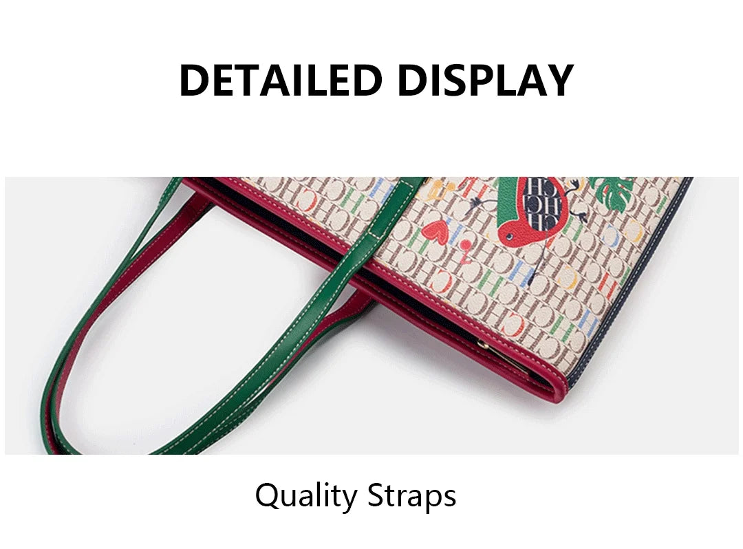 CH Women's  Large Shopping Shoulder  Bag