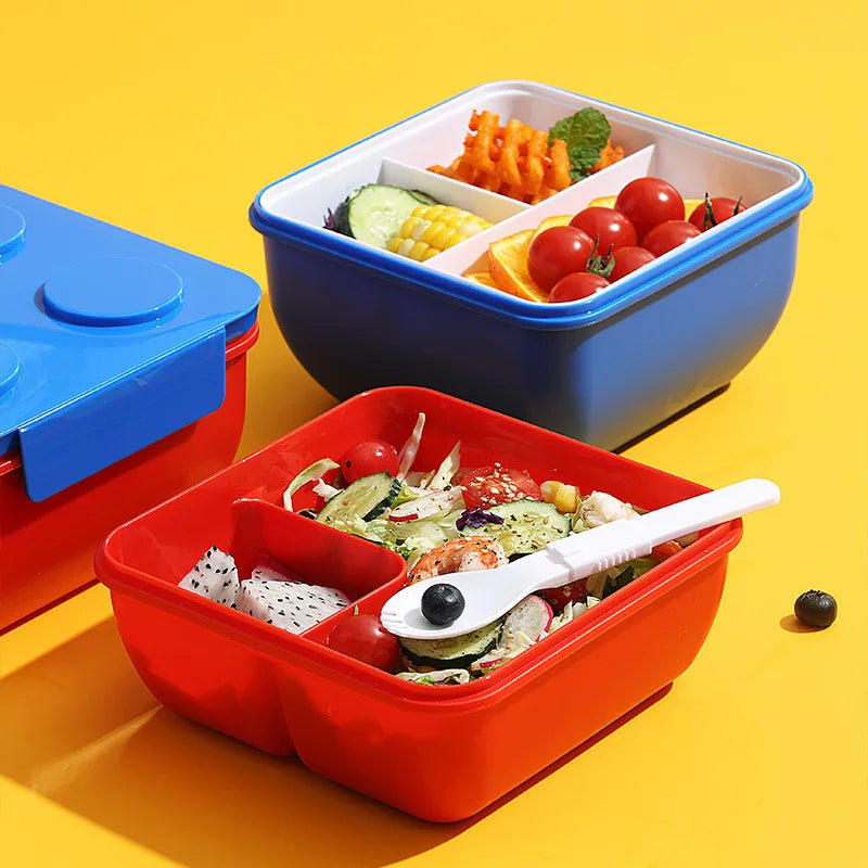 Colorful Building Blocks Bento Box