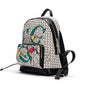 CH Women's Backpack 2024 New Bear Pattern Letter Design Backpack