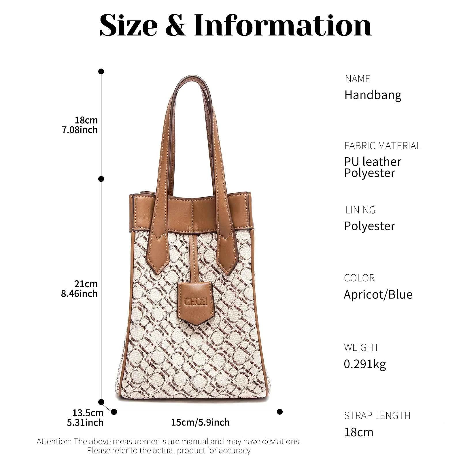 CHCH Monogram Canvas Bag