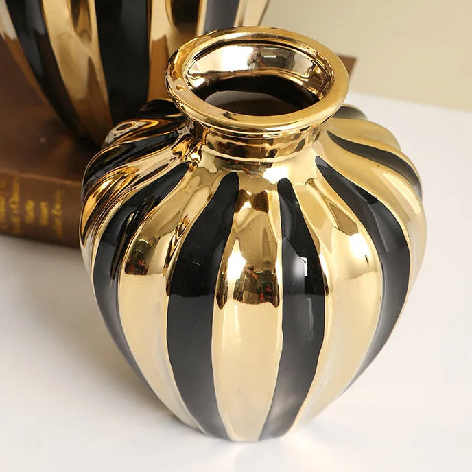 Luxury Ceramic Vase Creative Handicraft Jars Decorations