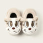 Cheerful Mario Winter  Cartoon Cotton Animals Shoes